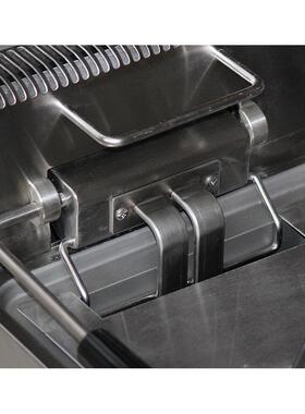 佳斯店JSTA台式电炸炉JUS-EGHTEF-2双缸双筛特薯条连锁商用U加厚