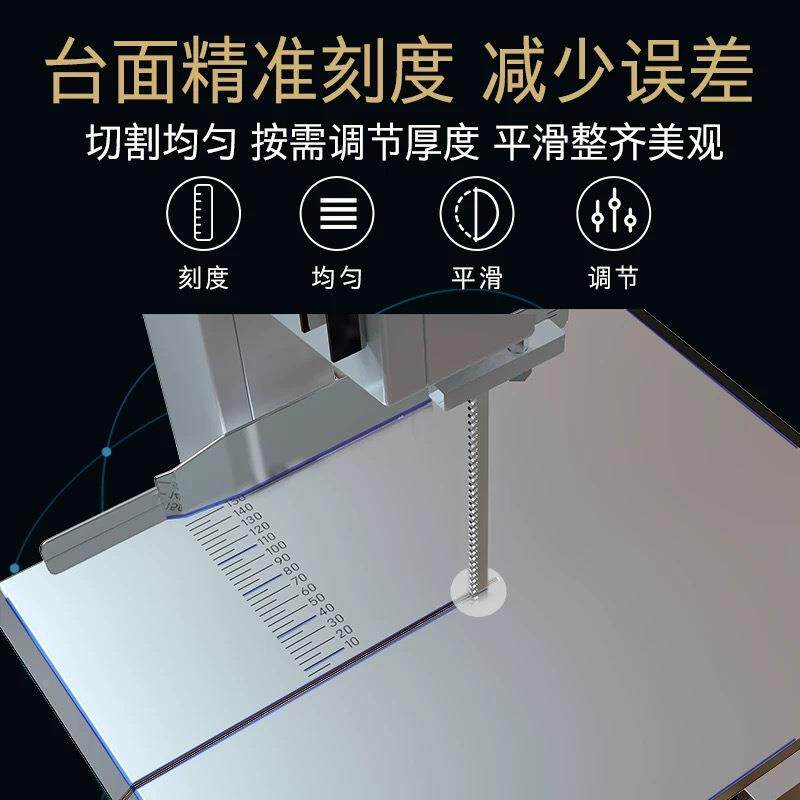 骨商锯机动切无品牌/骨机全自动猪蹄切割电机切块机台式剁骨机速