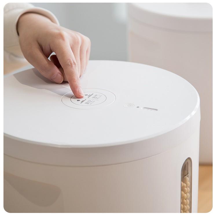 博AMH的真空装米桶家用防智能自动1抽面粉纳盒收0kg防虫潮密封食