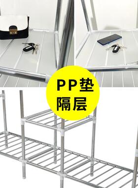 简易衣柜家用卧室布衣柜出租房用结实用组简约现代装XOB钢架全耐