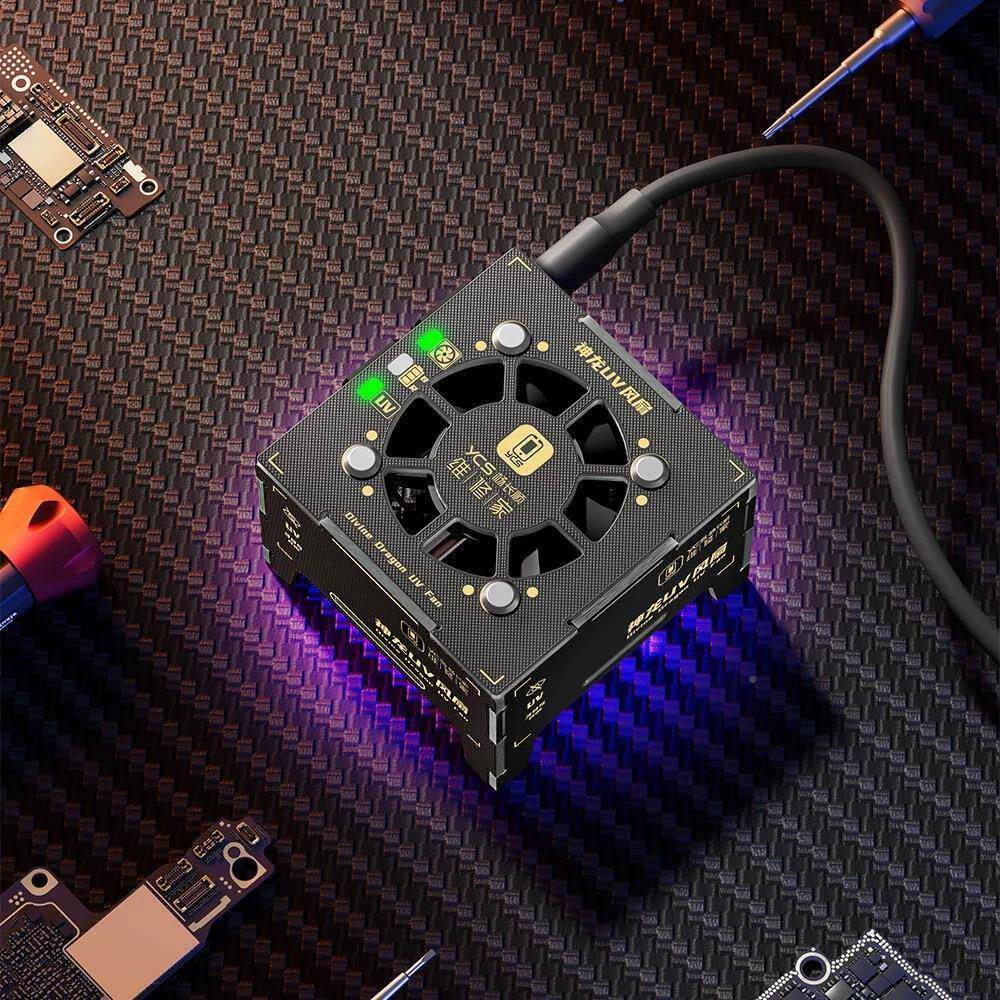 杨扇长顺维修V家神龙U风固化灯散冷却风扇二合一排烟OUL热工具三