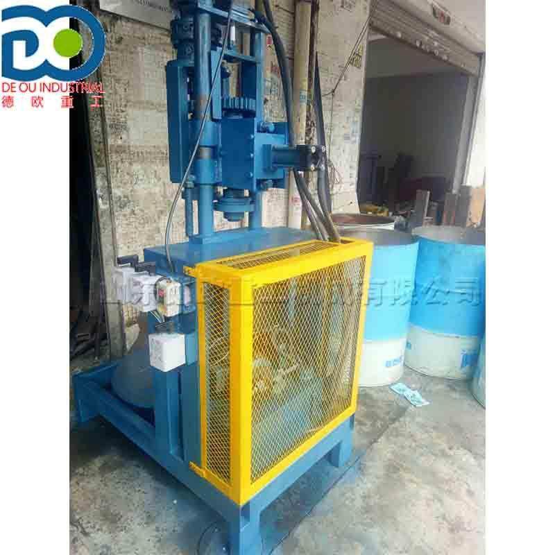 立式OFB半自动废油桶切割机化工厂油切机废旧油桶滚动剪桶切盖机