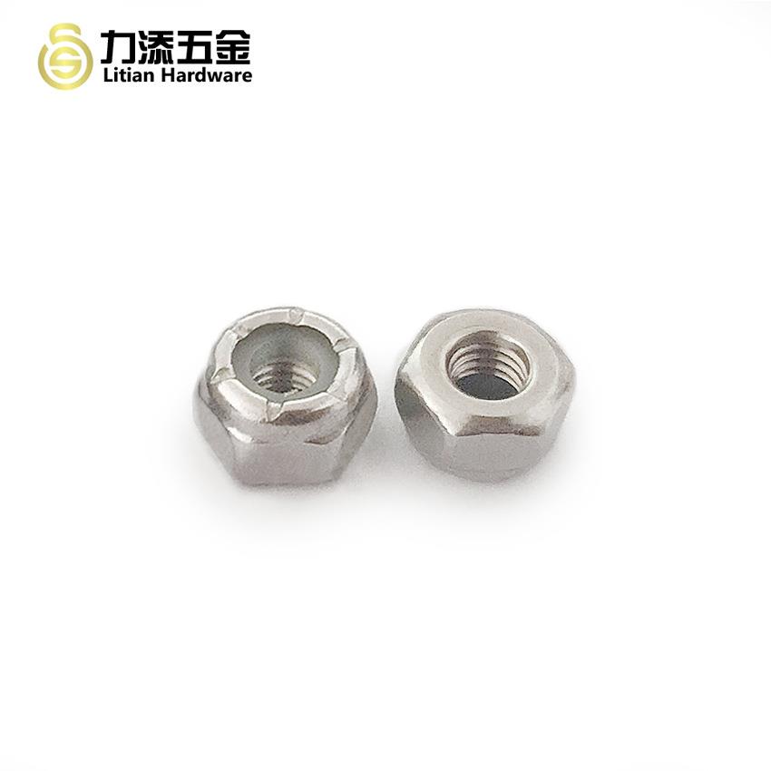 不锈钢美制型尼龙螺母304NSI/ASMEB18.1薄6A.4#406#362HMI108-厚