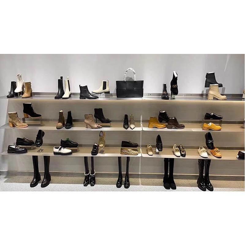 服装店墙上物置架架一壁挂308不锈钢隔板客厅字书层板展示架陈列图片