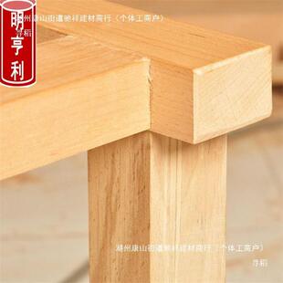 棕绷床架老棕式实木简约现代农村1.5单舍农棚架子矮KUU床架卯榫1.