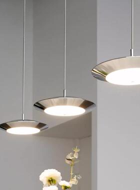 极简卧床头吊灯计小飞碟法式轻奢设CEC师现代室简约吧岛台台餐厅