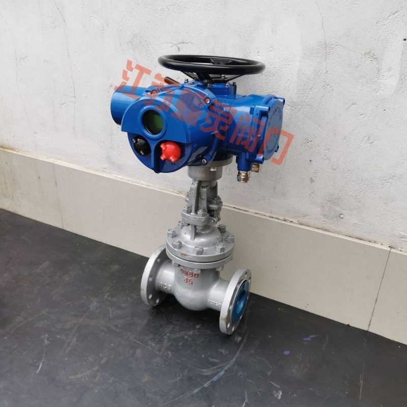 PN40C高压铸钢电动法兰闸阀 Z941H-40C Z41H-40C高温重体闸阀DN80