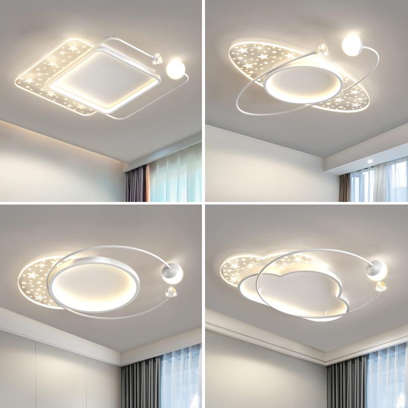 卧室主灯简约现代吸顶灯北欧个性创意温馨浪漫时尚造型餐厅房间灯