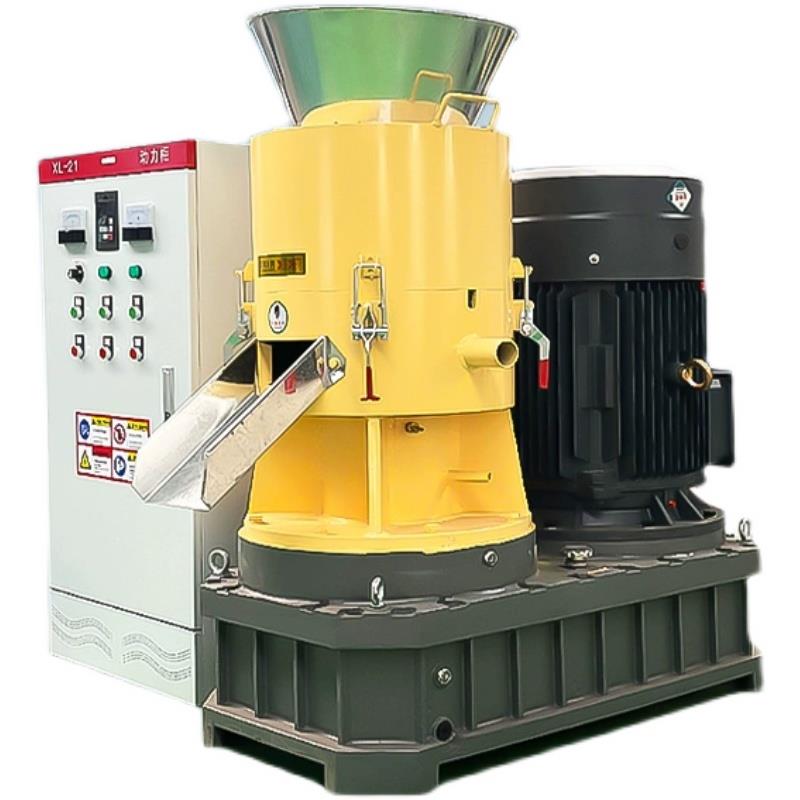 生物质木屑颗粒机锯末刨花秸秆稻壳牛粪饲料压缩新能源燃料颗粒机