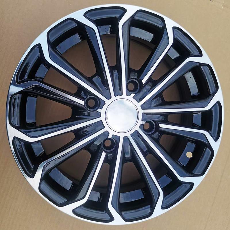 14寸铝合金轮毂电动四轮车鸿日s1御虎16570r14鸿豆15565r14观光车