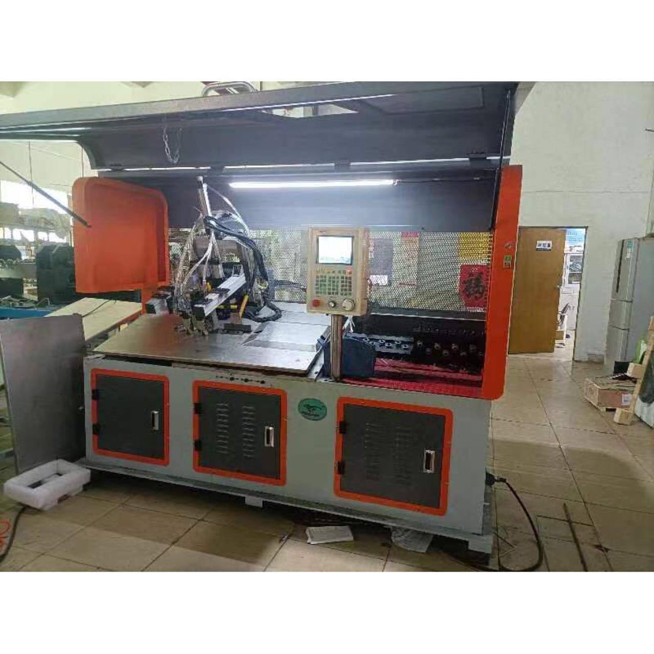 东莞弯框焊接一体机2d线材成型3枪氩弧焊不锈钢弯线机