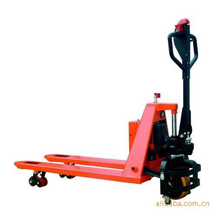 价供应经济型半电动液压搬运车、半自动液压搬运车