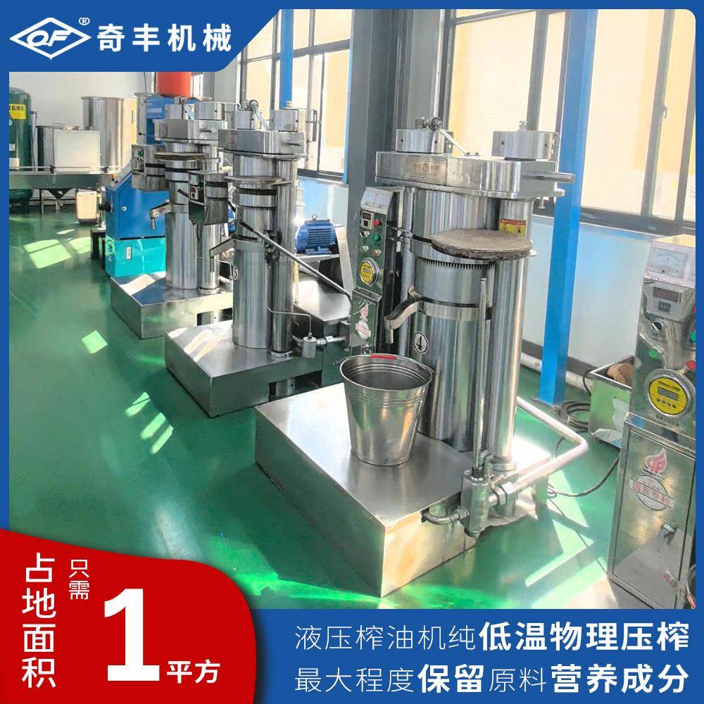 芝麻香油机芝麻油坊榨油机低温压榨榨油机带壳核桃榨油机