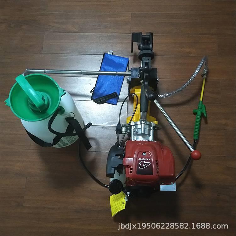 NZG-31型内燃钢轨钻孔机轨道维修链接打眼机麻花钻头铁轨打孔机