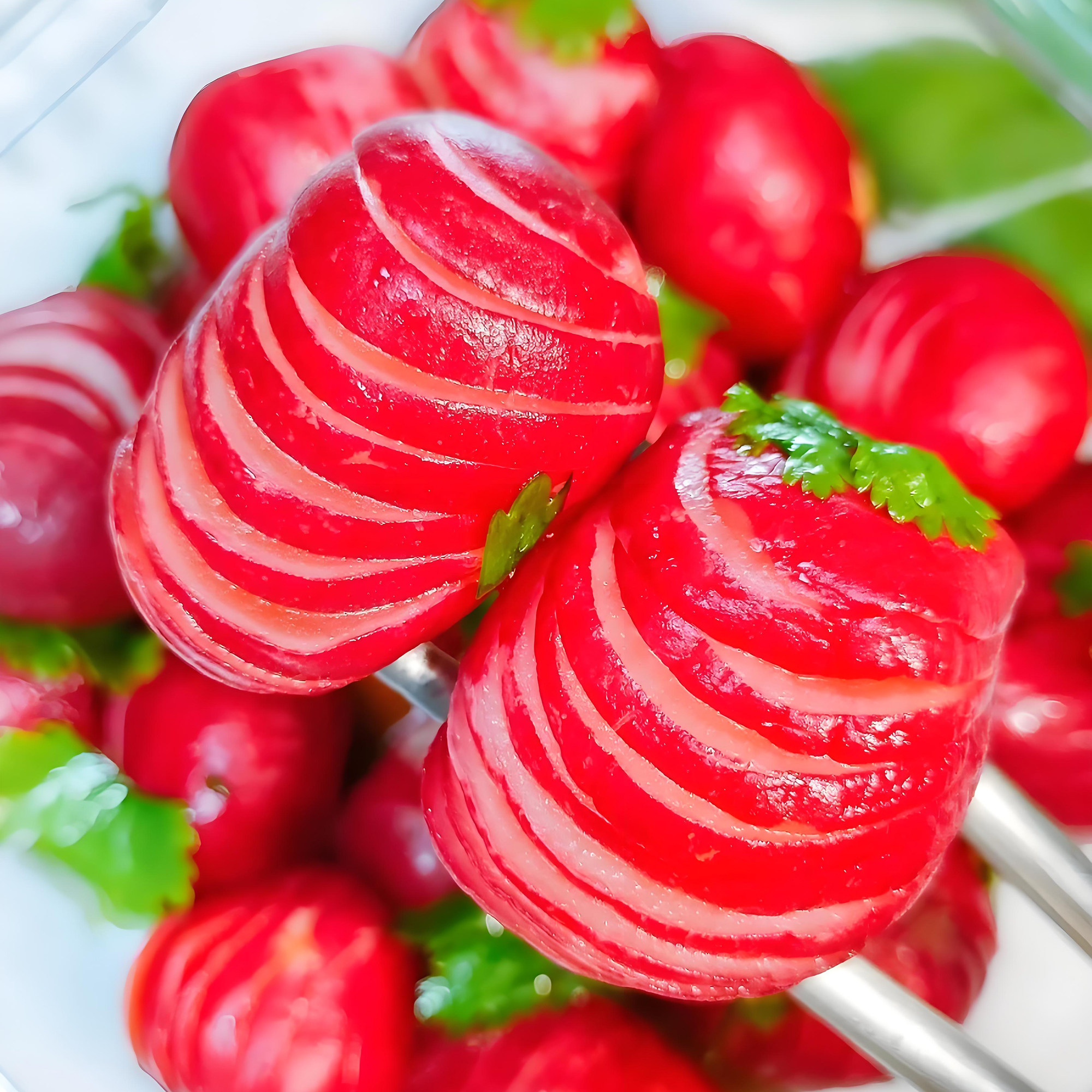 樱桃水果萝卜种子混合复活节英国进口紫萝卜庭院阳台盆栽蔬菜种子