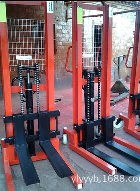 直销CTY手动升高车，升高2米到3米非标堆高车，载重1-3吨