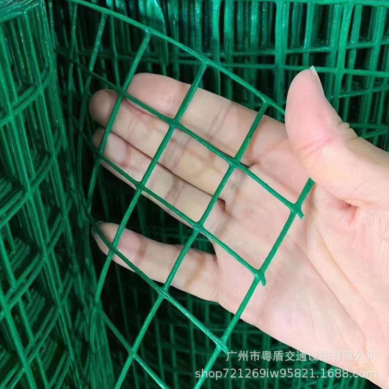 粤盾 厂家直销园林围栏网铁丝养殖网硬塑荷兰网养殖电焊网铁丝围