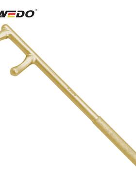 WEDO 维度 AL174B 防滑轧花F扳手 防爆铝青铜工具
