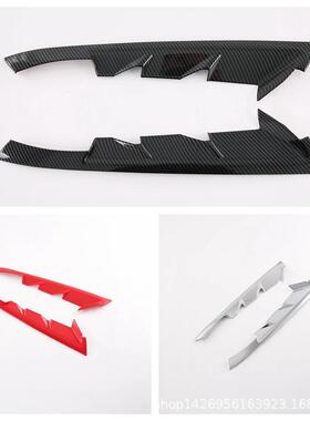 适用22起亚NIRO侧尾翼尾门侧风条外饰改装 Kia极睿后窗亮片装饰M