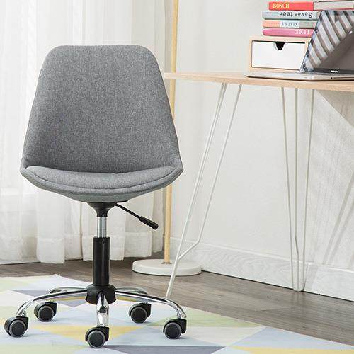 北欧现代简约电脑椅家用办公会议椅小巧书桌椅学生舒适久坐休闲椅