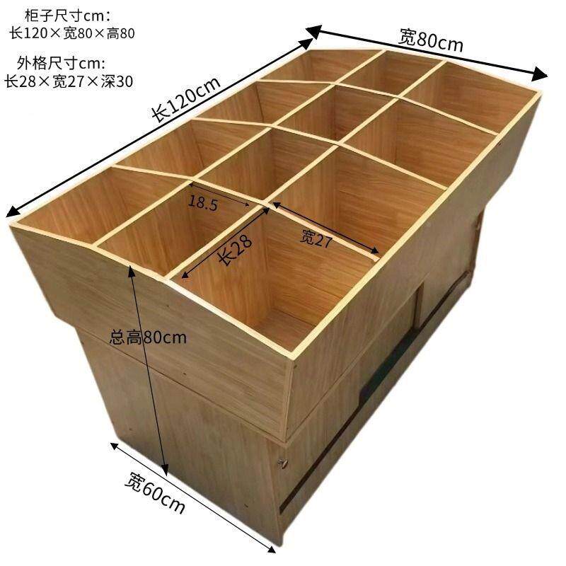 市杂粮柜市展示柜干货米斗干果货架粮油店超透超明展示CSD展盒示
