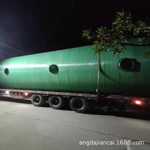 100立方玻璃KVF钢化粪池粪缠绕粪池品化 多规格玻璃化钢化粪成池1