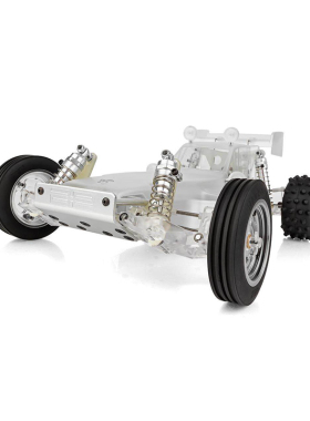 Team Associated#6004 RC10CC 1/10 复刻限量版透明越野车Kit版
