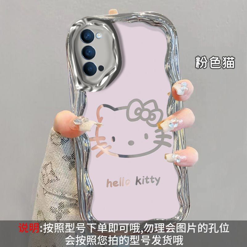 opporeno4硅胶全包手机壳卡通