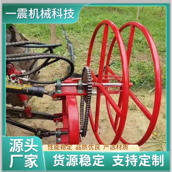 滴灌带回收机浇地水管收卷农田灌溉水管回收机