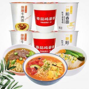 桶装方便面粉丝投料机全自动碗装泡面封盖机多功能食品包装机械