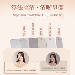 全身镜子贴墙自粘衣柜镜子内装 隐形贴柜门粘贴卧室宿舍玻璃穿衣镜