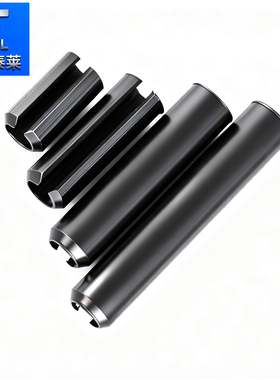 JPTL/紧普泰莱弹性销黑色金属M1.5M2M2.5-M12锰钢65Mn弹簧销GB879