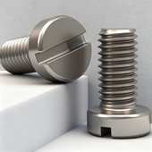 M2.5M3 304不锈钢一字槽圆柱头小螺钉 杯头螺丝M1.4 M8圆柱头螺栓