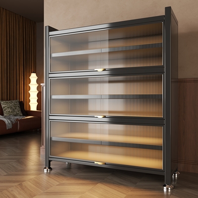 钢制鞋柜家用门口多层储物柜入户玄关大容量收纳柜金属防尘鞋架