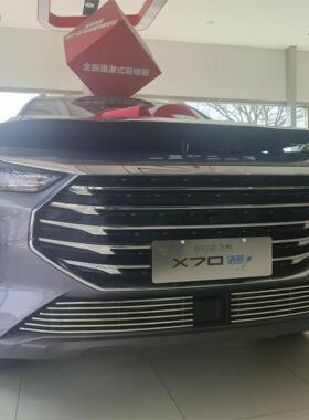 32捷途X704款奇瑞捷途X70水防虫网2前脸中网外观改装件专箱用饰条