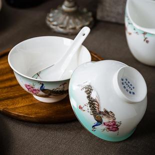 碗碟Z1204家用景具德镇筷陶瓷餐具碗盘简创意 厂家餐套约装
