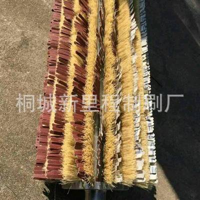 砂布砂纸剑麻条毛刷辊砂光机配件毛刷木工家具凹槽线条打磨抛光辊