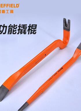钢盾08114起钉器多功能撬1棍起钉器S拆杠木箱S081114钢钎工具撬叉
