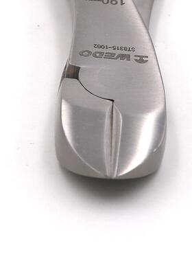 维WEDO0度不锈美式钢斜ZFW钳34耐腐蚀偏口钳美式斜口钳斜口嘴钳工