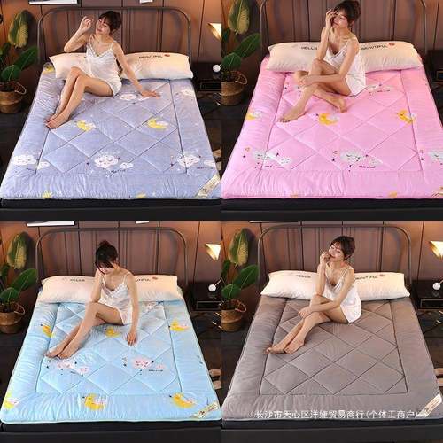 防加厚软WOD床子垫垫被滑双人出租房铺床褥单人学生0.9宿舍1.51.m