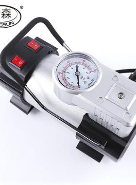 梦森139B全铜车0胎载气充打气MS-1309B泵单缸轮车载充气泵组合工