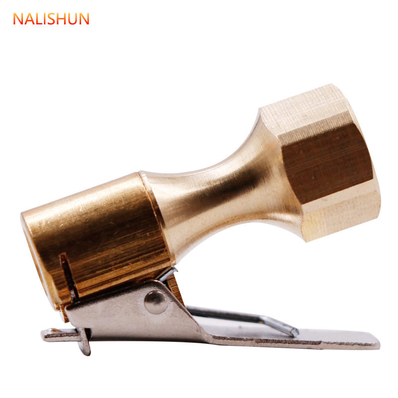 车载充气泵内外螺纹快速接头打气嘴充气头汽车打气筒转接头汽泵嘴