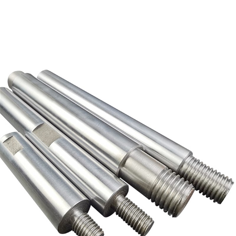 定制加工光轴45#钢镀铬棒圆柱导轨内外螺纹光杆非标硬轴直径6-120