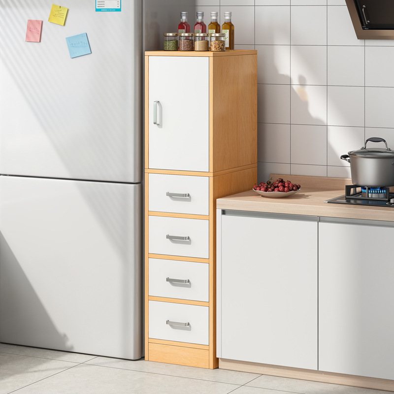 夹缝收纳柜25/35cm宽厨房窄缝隙置物架卫生间多层抽屉式储物柜子