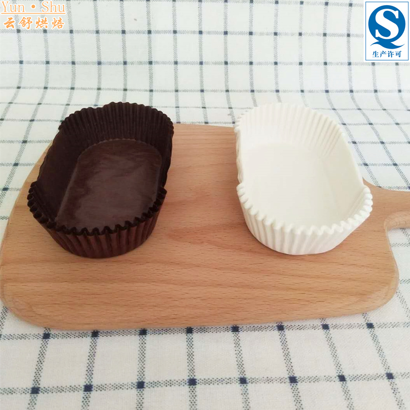 长方形蛋糕纸托油纸托红枣蛋糕纸杯21连模具磨堡纸托烘焙蛋糕纸垫