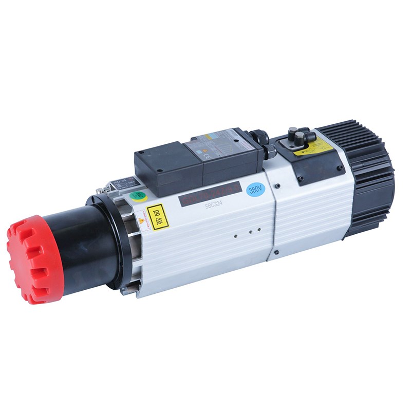 翰琪 电机9kw风冷自动换刀ISO30主轴HQD雕刻机 主轴GDL70-24Z/9.0