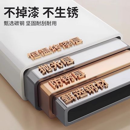 可抽拉厨房置物架电饭锅微波炉烤箱架子台面桌面家用双层收纳支架