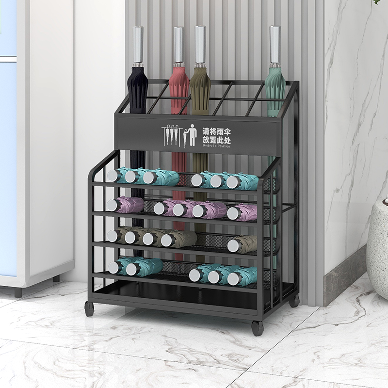 雨伞收纳架教室门口雨伞桶酒店大B堂商用大容量雨伞沥水存放置物