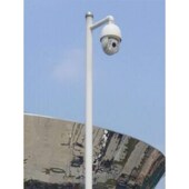 3.5 4.5 组合拆卸立柱不锈钢监控支架 监控立杆2 6米分段式