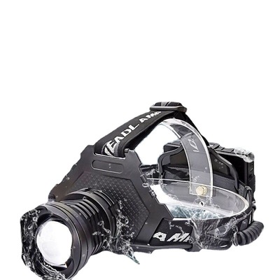 手机充电P50高亮头灯LED大功率USB头灯伸缩调焦矿灯钓鱼头灯探照